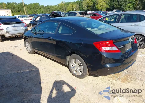 2013 Honda Civic Lx z USA, uszkodzony, nr VIN 2HGFG3B51DH506049